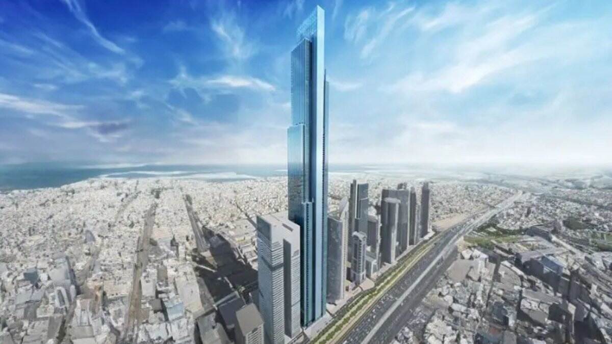 دبي تشهد انطلاقة برج عزيزي العملاق.. ثاني أطول ناطحة سحاب في العالم قيد الإنشاء 