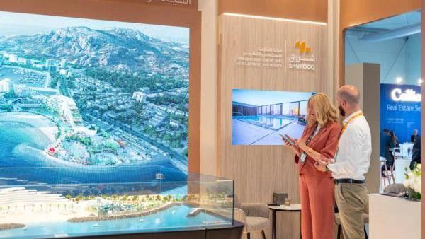 شروق تعرض مشروع أجوان خورفكان الفاخر أمام مستثمرين دوليين في سيتي سكيب