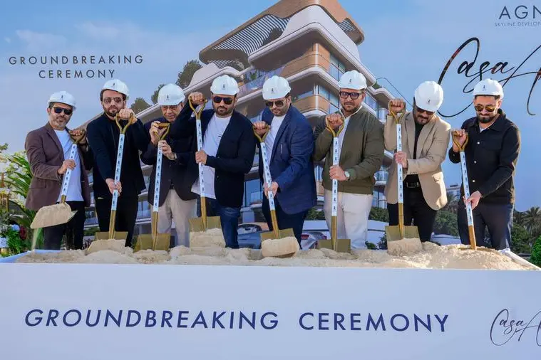 إطلاق مرحلة البناء الفعلية في مشروع 