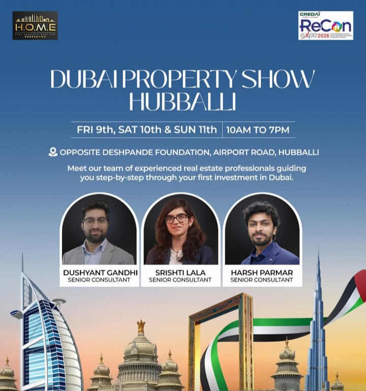 معرض عقارات دبي يُطلق أول فعالية استثمارية في مدينة هوبلي الهندية لجذب مستثمري شمال كارناتاكا