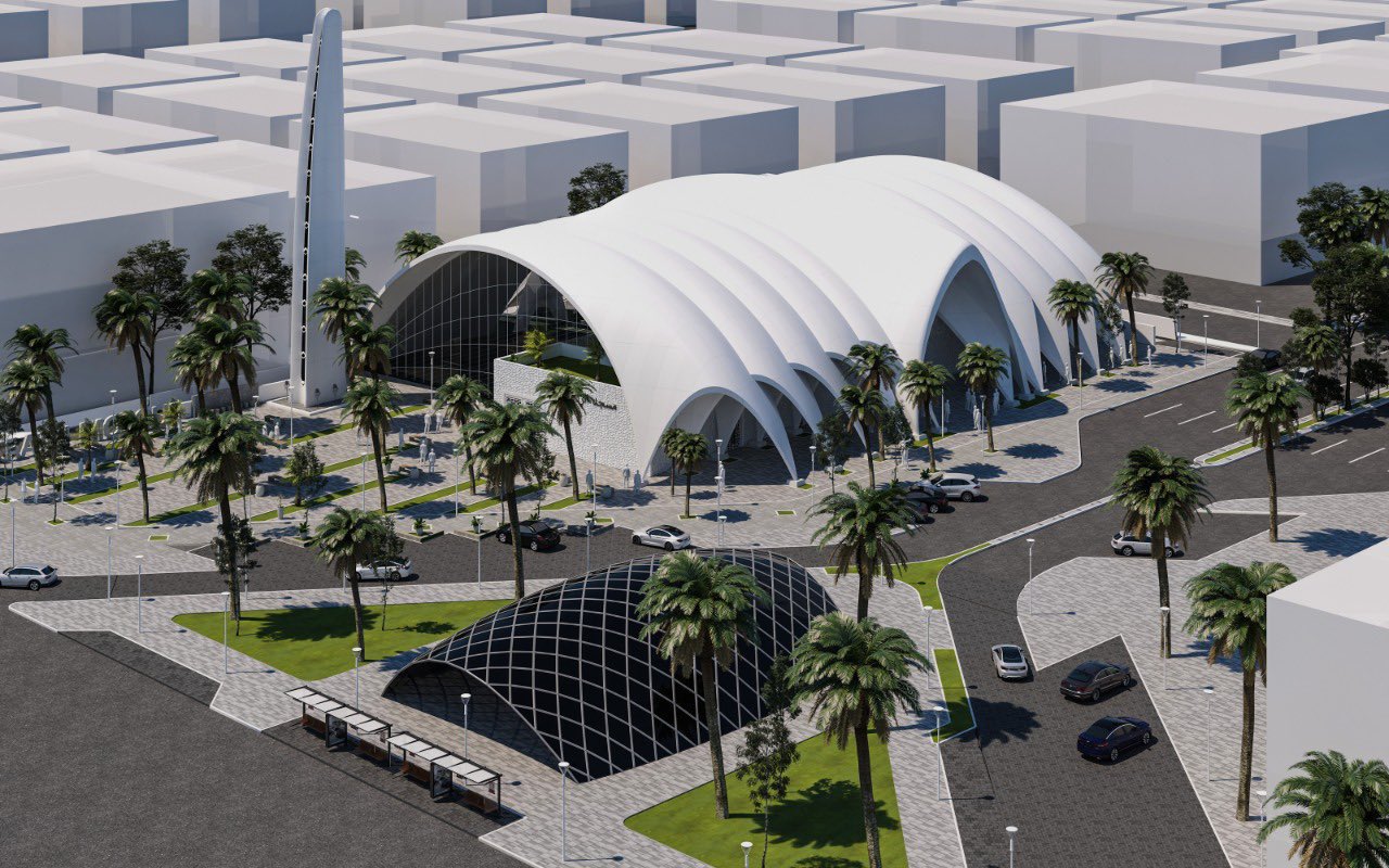 مسجد الشيخ صالح الراجحي بالرياض يستعد لاستقبال المصلين على طريق الملك عبدالله بسعة تتجاوز 2300 مصلٍ