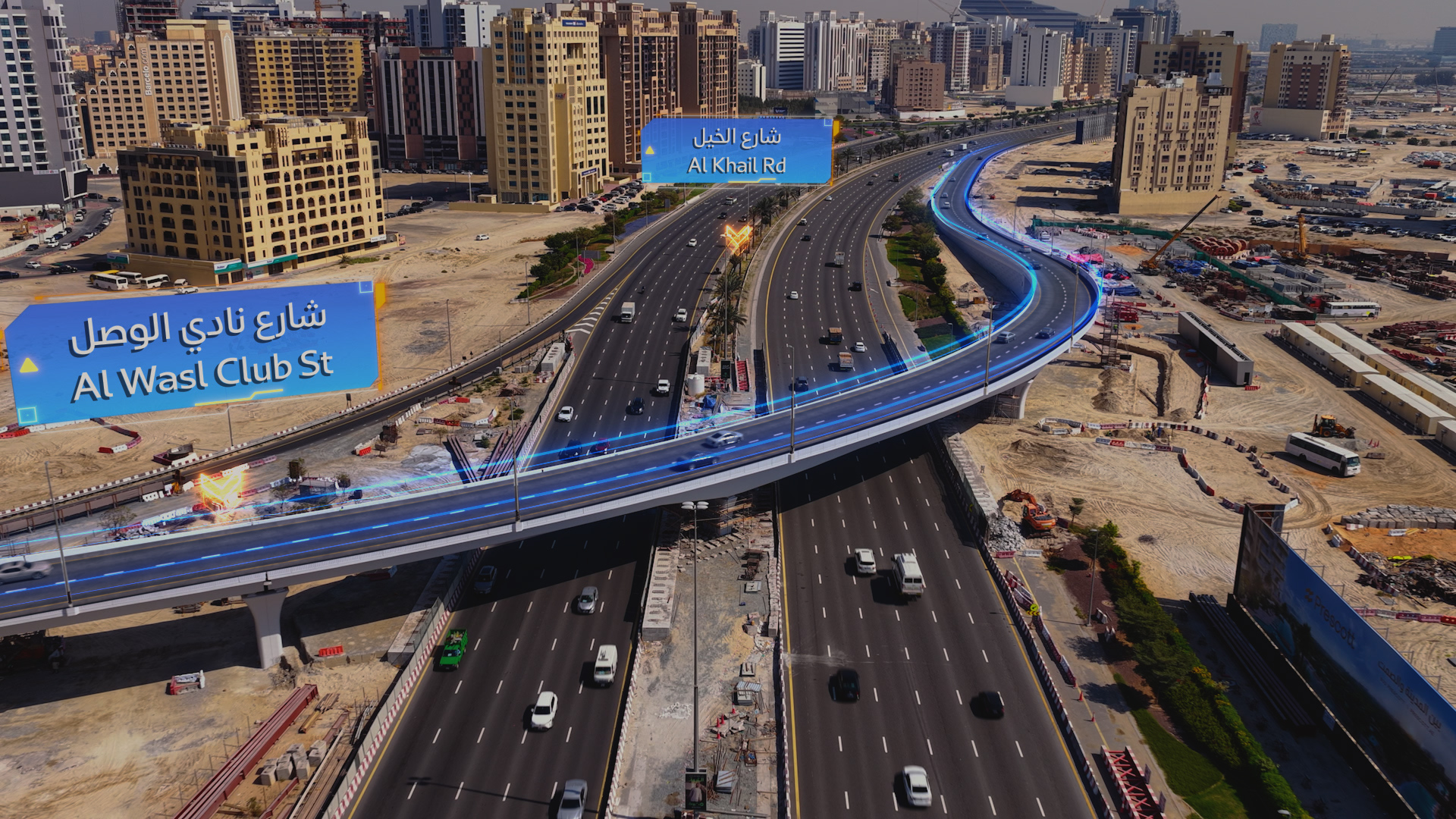 طرق دبي تنجز 70% من نفق عود ميثاء الرئيسي وتستعد لافتتاح توسعات جديدة في الربع الثالث