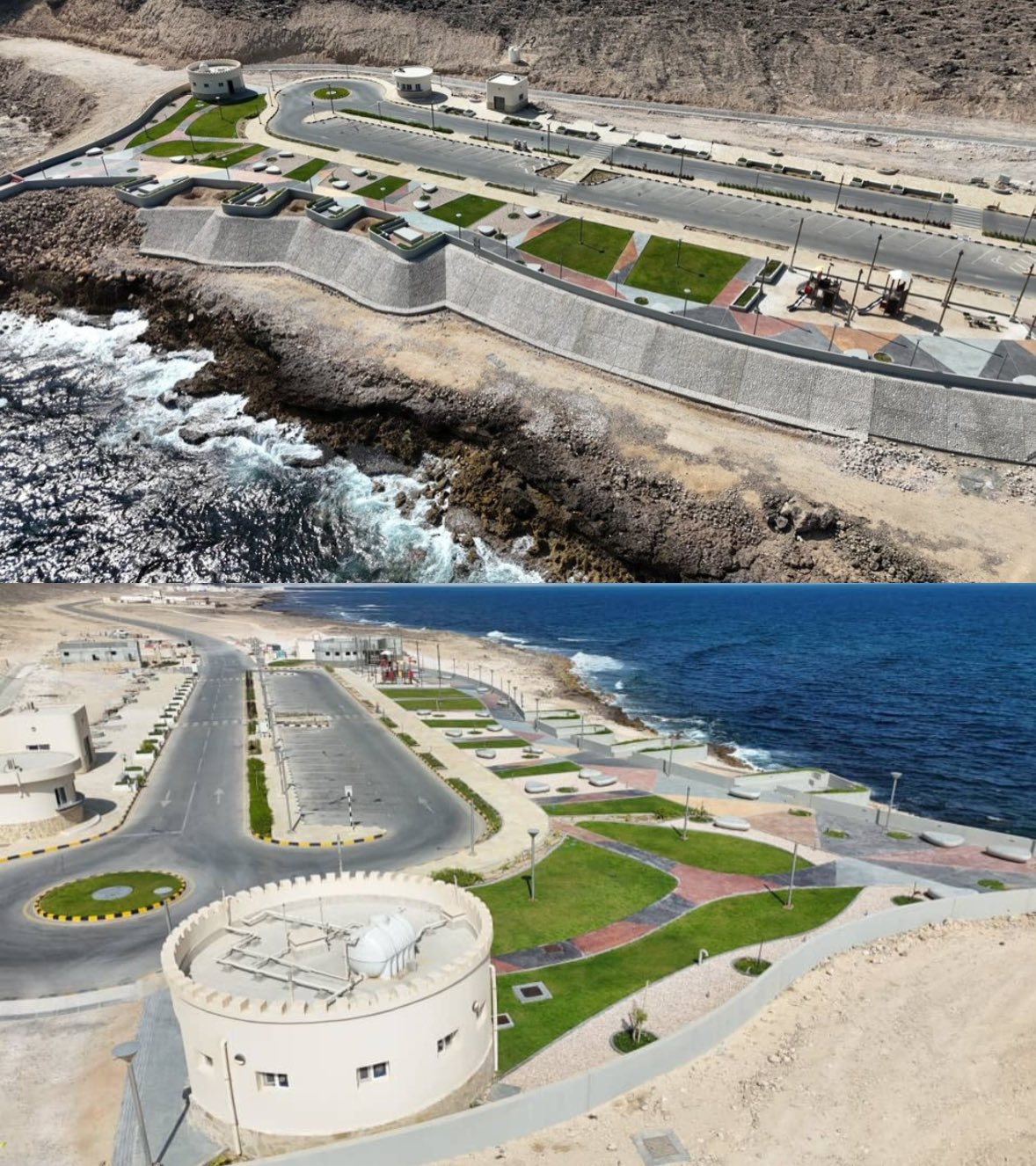 مشروع واجهة رأس صوقرة البحرية يدخل حيز التشغيل باستثمارات بلدية تتجاوز 840 ألف ريال عُماني