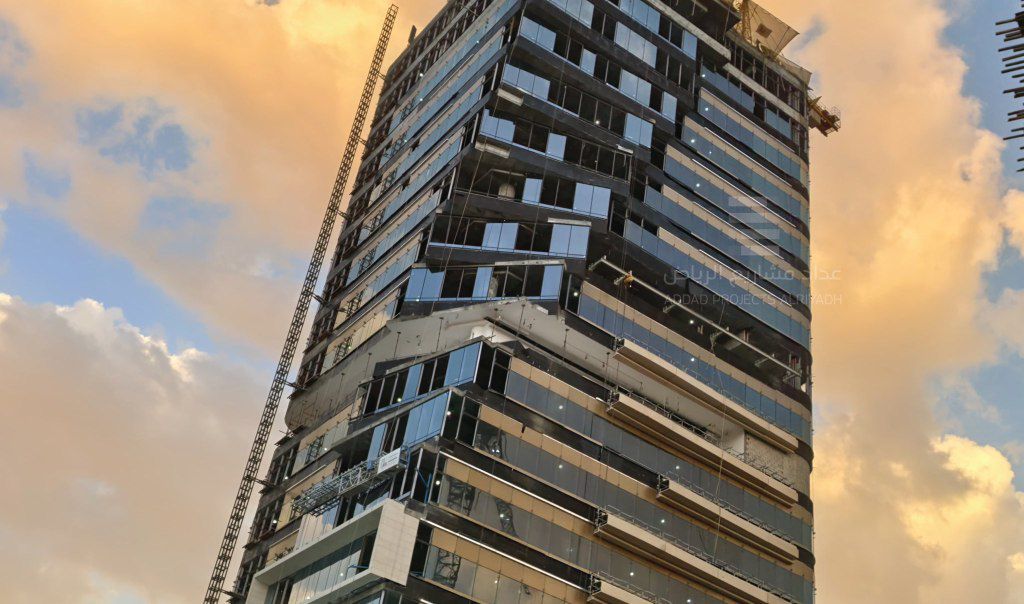 تقدم الأعمال الإنشائية في 