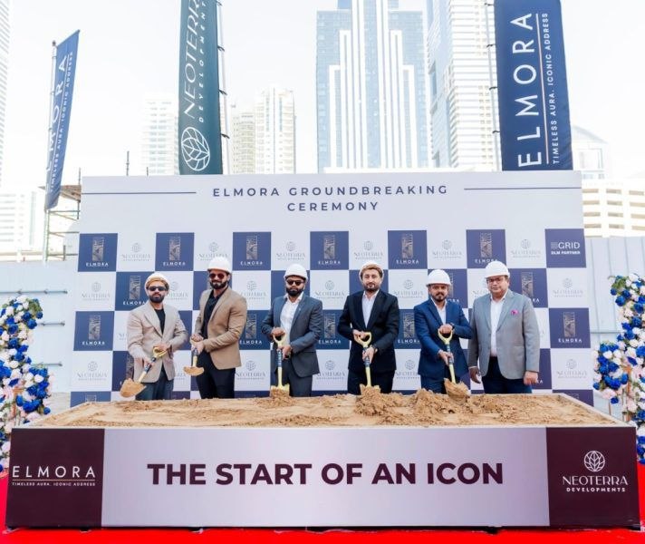 نيوتيرا تضع حجر الأساس لمشروع إلمورا في جميرا جاردن سيتي باستثمار 130 مليون درهم 