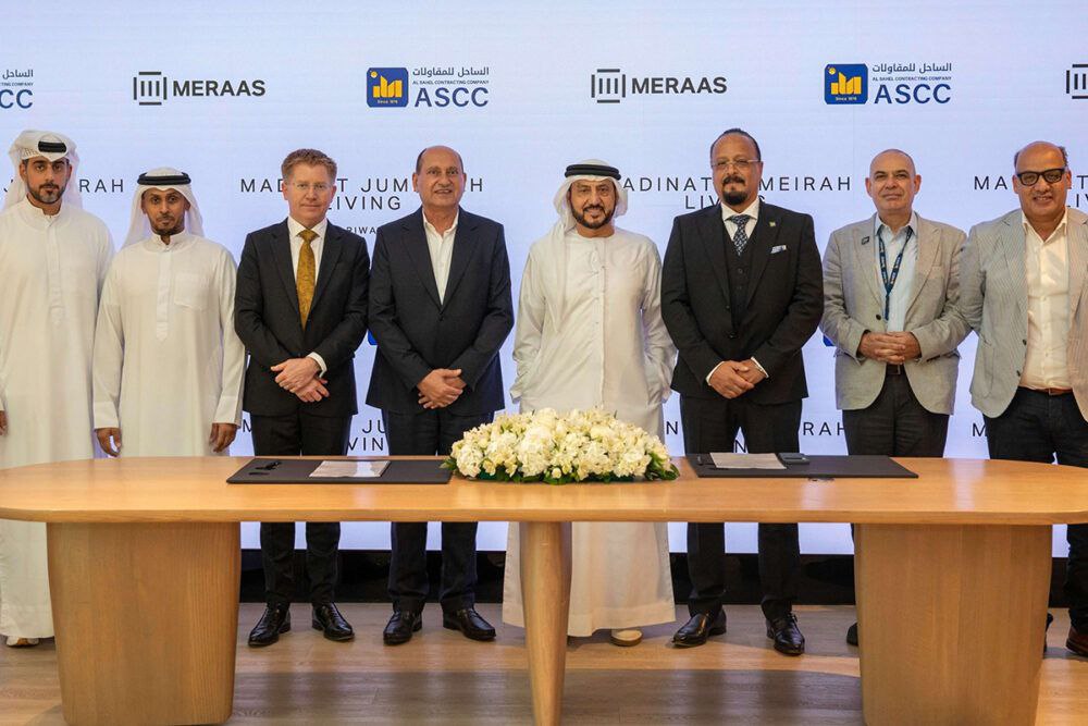 شركة الساحل للمقاولات تبدأ أعمال مشروع "ريوا" الفاخر في مدينة جميرا ليفينج بقيمة 340 مليون درهم