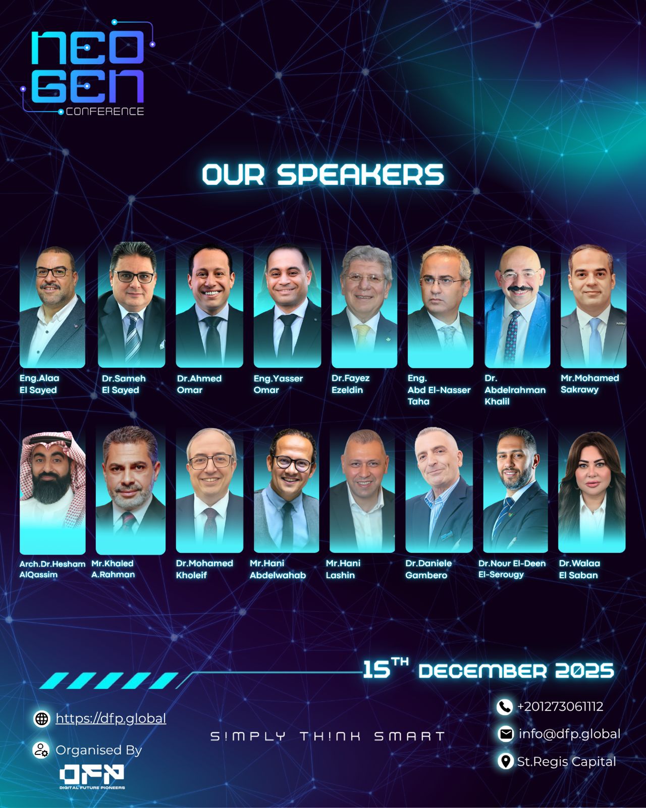مصر تقود مستقبل العمران الذكي.. مؤتمر دولي يطلق عصر التطوير العقاري الرقمي في العاصمة الإدارية  تحت مظلة حضور حكومي ودولي مكثف، انطلق مؤتمر Neo Gen 2025 ليكون النقطة الأهم في تحول القطاع العقاري المصري نحو التحالف مع التقنية والابتكار وبناء مدن ذكية ترسخ