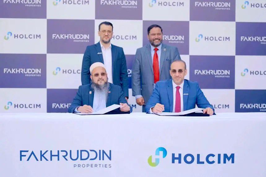 استراتيجية إقليمية خضراء  فخر الدين وهولسيم يطلقان شراكة رائدة لبناء مستقبل عقاري مستدام في الشرق الأوسط