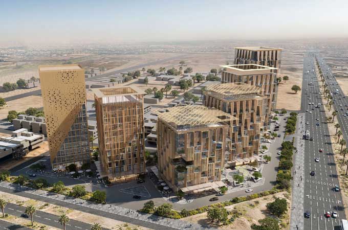 شركة RMJM العالمية تكشف عن تصميم مشروع متعدد الاستخدامات في الرياض مستوحى من مبادئ العمارة "السلمانية"