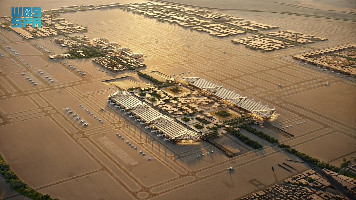 مطار الملك سلمان الدولي يوقع شراكات استراتيجية مع سبعة مطورين سعوديين لتحويل 12 كيلومتراً مربعاً إلى مدينة عقارية متكاملة