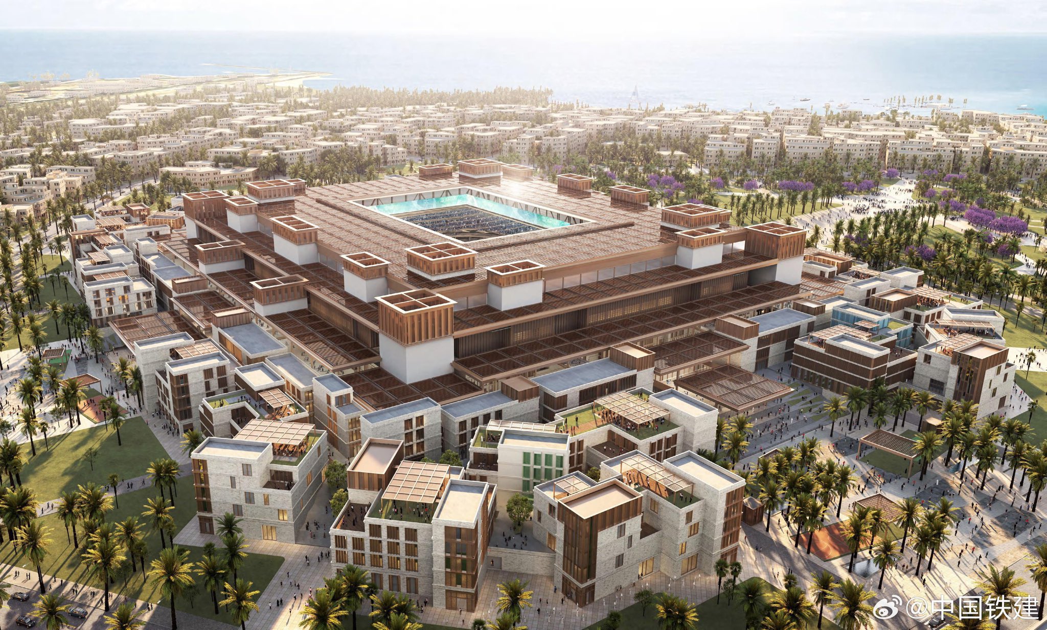 جدة تحتفي بانطلاق الأعمال الإنشائية في القرى المتكاملة حول استاد وسط جدة أحد أيقونات كأس العالم 2034